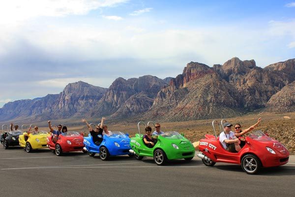 Las Vegas, Scootercars, Red Rock Canyon