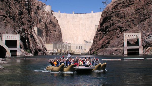 Las Vegas tours and activities, photo tours, rafting, Colorado River, Hoover Dam